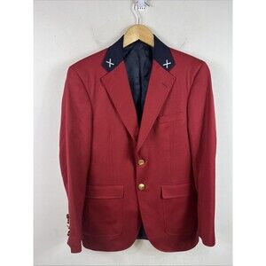 SAINT ANDREWS Golf Club Members Blazer Sport Coat Jacket Size 36 Regular NWOT